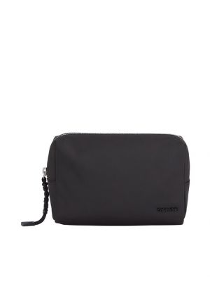 Najlonska kozmetička torbica Calvin Klein crna