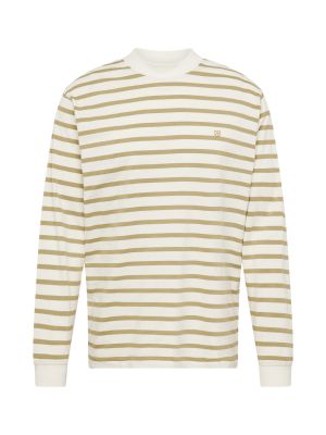 T-shirt a maniche lunghe Jack & Jones beige