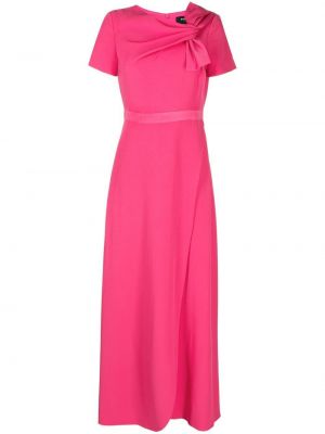 Ασύμμετρη βραδινό φόρεμα Paule Ka ροζ