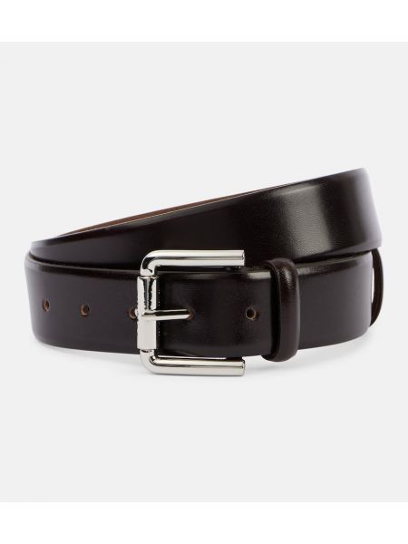 Ceinture en cuir Max Mara noir