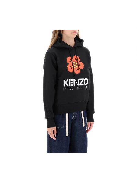 Geblümt hoodie mit print Kenzo schwarz