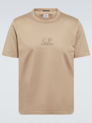 Bomull t-skjorte C.p. Company beige