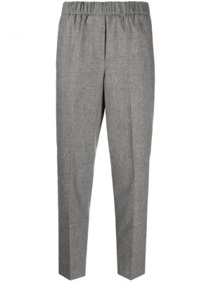 Pantaloni plissettati Peserico grigio
