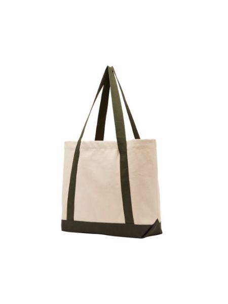Shopper handtasche aus baumwoll New Balance grün