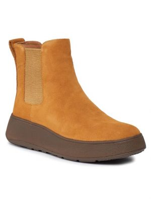Chelsea boots Fitflop hnedá