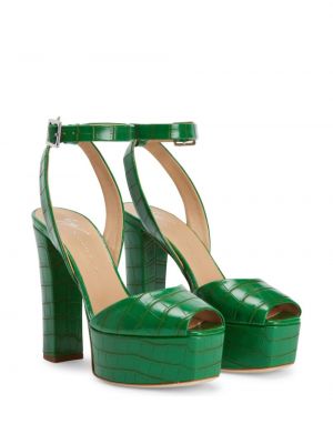 Sandales à imprimé Giuseppe Zanotti vert