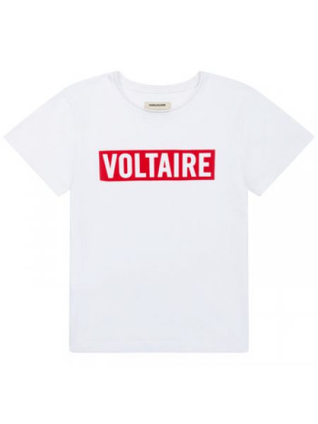 Koszulka z krótkim rękawem Zadig & Voltaire - biały