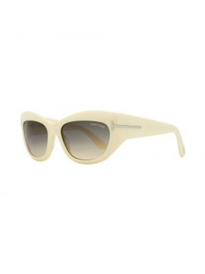 Okulary przeciwsłoneczne Tom Ford Eyewear białe