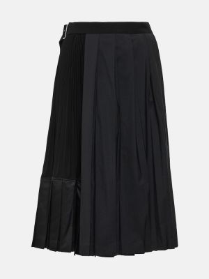 Spódnica plisowana Junya Watanabe - Сzarny