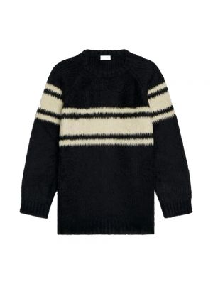 Sweter z okrągłym dekoltem Céline czarny