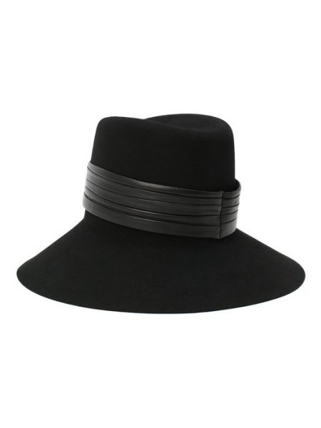 Шляпа Saint Laurent черная