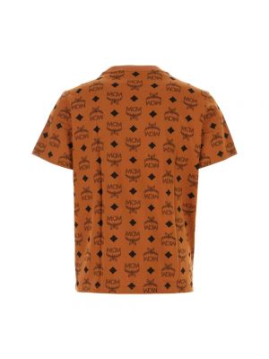 Camisa de algodón Mcm naranja