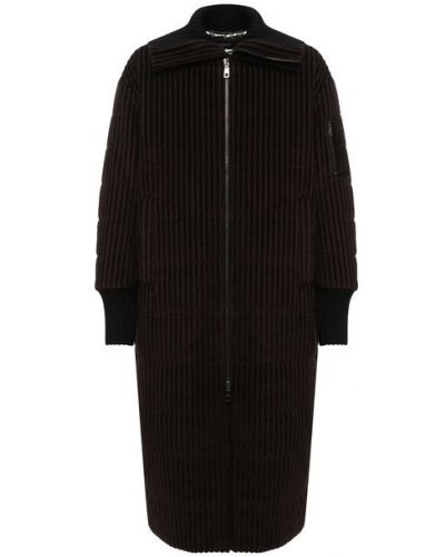 Пальто утепленное Dolce & Gabbana, коричневое