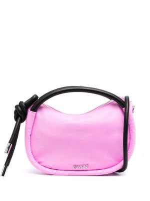 Mini bag Ganni rosa