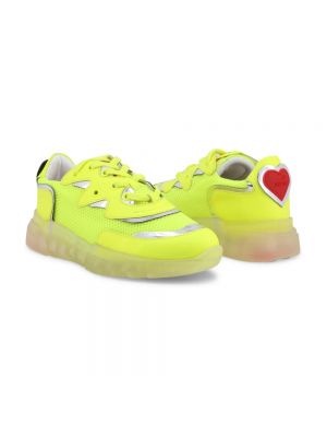 Sneakersy Love Moschino żółte