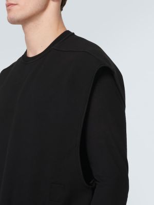 T-shirt di cotone in jersey Drkshdw By Rick Owens nero
