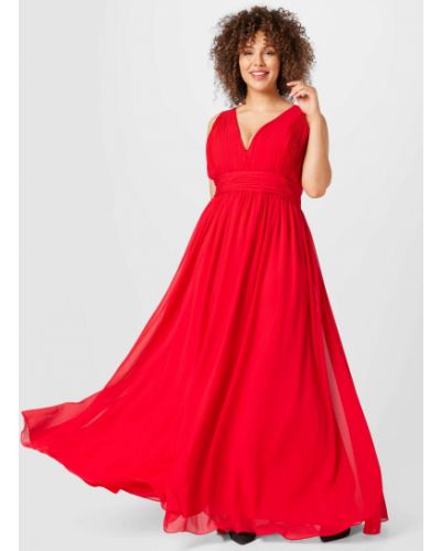 Вечерна рокля My Mascara Curves червено