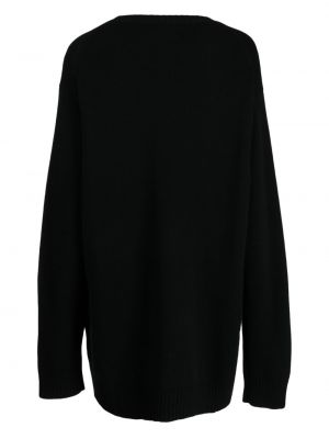 Pullover mit rundem ausschnitt Y's schwarz
