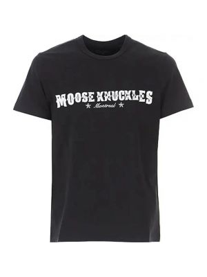 Hemd Moose Knuckles schwarz