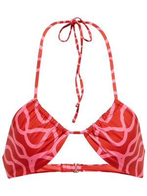 Bikini cu imagine Agua By Agua Bendita roșu