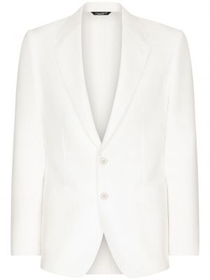 Blazer à boutons Dolce & Gabbana blanc