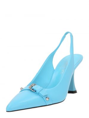 Туфли-лодочки с ремешком на пятке Monki, светло-синий