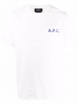 Camiseta A.p.c. blanco