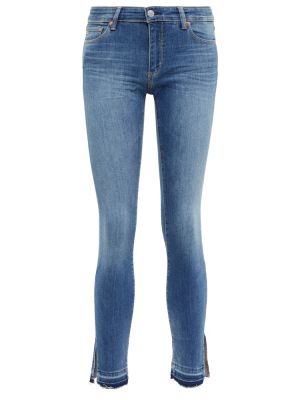 Jeansy skinny Ag Jeans niebieskie