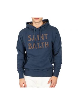 Sudadera con capucha Mc2 Saint Barth azul