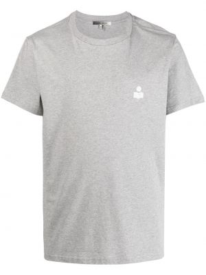 T-shirt à imprimé Marant gris