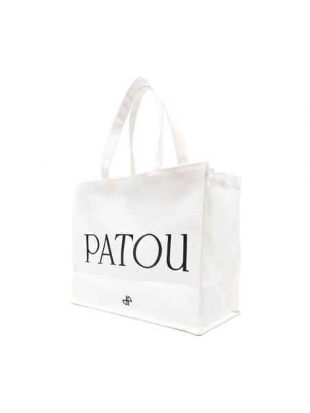 Bolso shopper Patou blanco