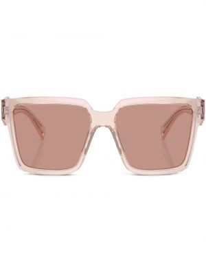 Oversize sonnenbrille Prada Eyewear pink