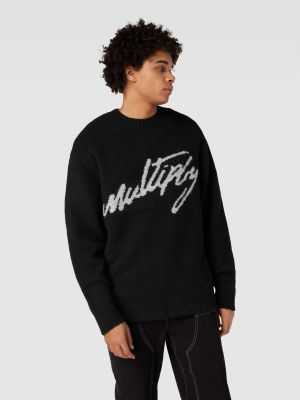 Dzianinowy sweter Multiply Apparel czarny