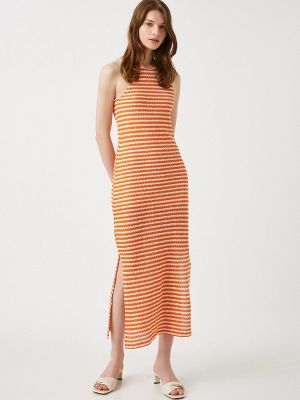 Платье Koton оранжевое
