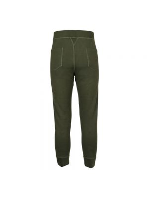 Pantalones de chándal de algodón Dsquared2 verde