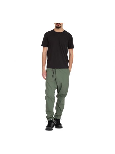 Pantalones rectos de cintura baja Transit verde