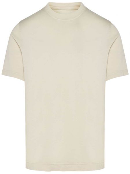 Bavlnené tričko Fedeli béžová