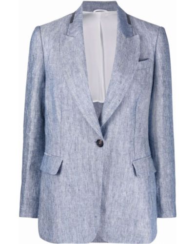 Lang blazer Brunello Cucinelli blå