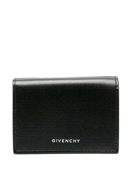 Kožni novčanik Givenchy crna