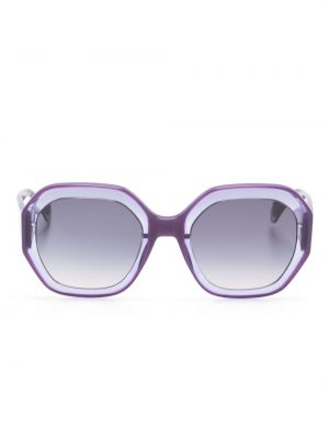 Ochelari de soare cu imprimeu geometric Gigi Studios violet