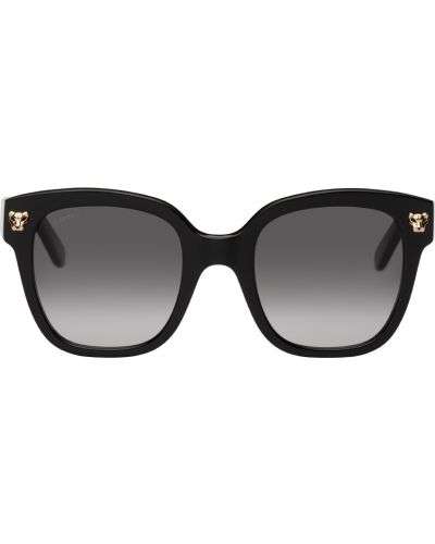 Солнцезащитные очки Cartier, черные
