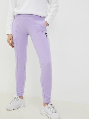 Фиолетовые спортивные штаны Fila