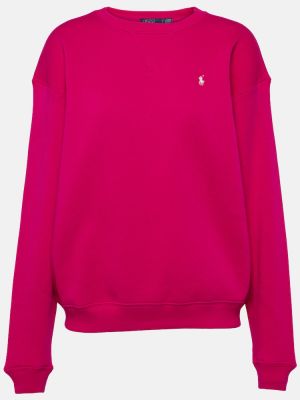 Sweatshirt aus baumwoll Polo Ralph Lauren pink