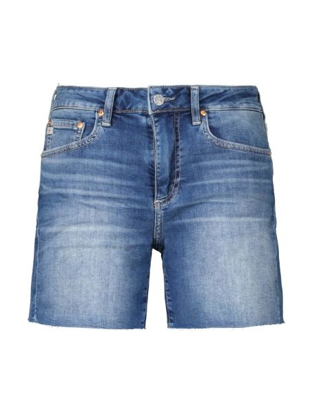 Jeans shorts ausgestellt Adriano Goldschmied blau