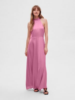 Платье Selected розовое