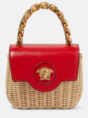 Шопинг чанта Versace червено