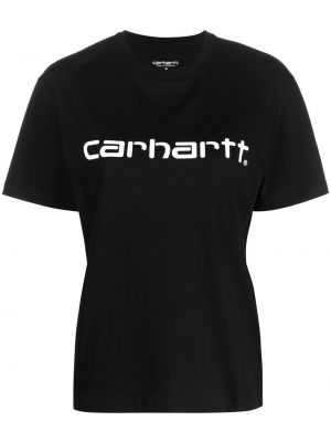 Trykt t-skjorte Carhartt Wip svart