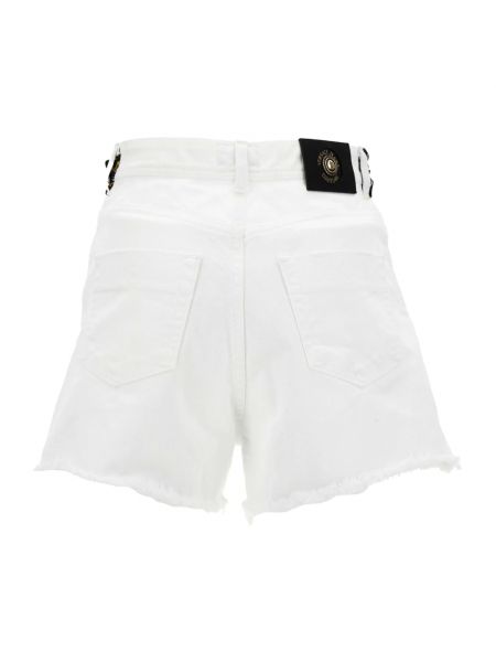 Pantalones cortos vaqueros Versace Jeans Couture blanco