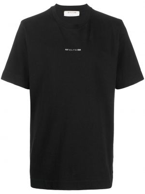 Camiseta de cuello redondo 1017 Alyx 9sm negro