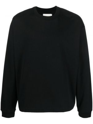 Medvilninis džemperis Studio Nicholson juoda